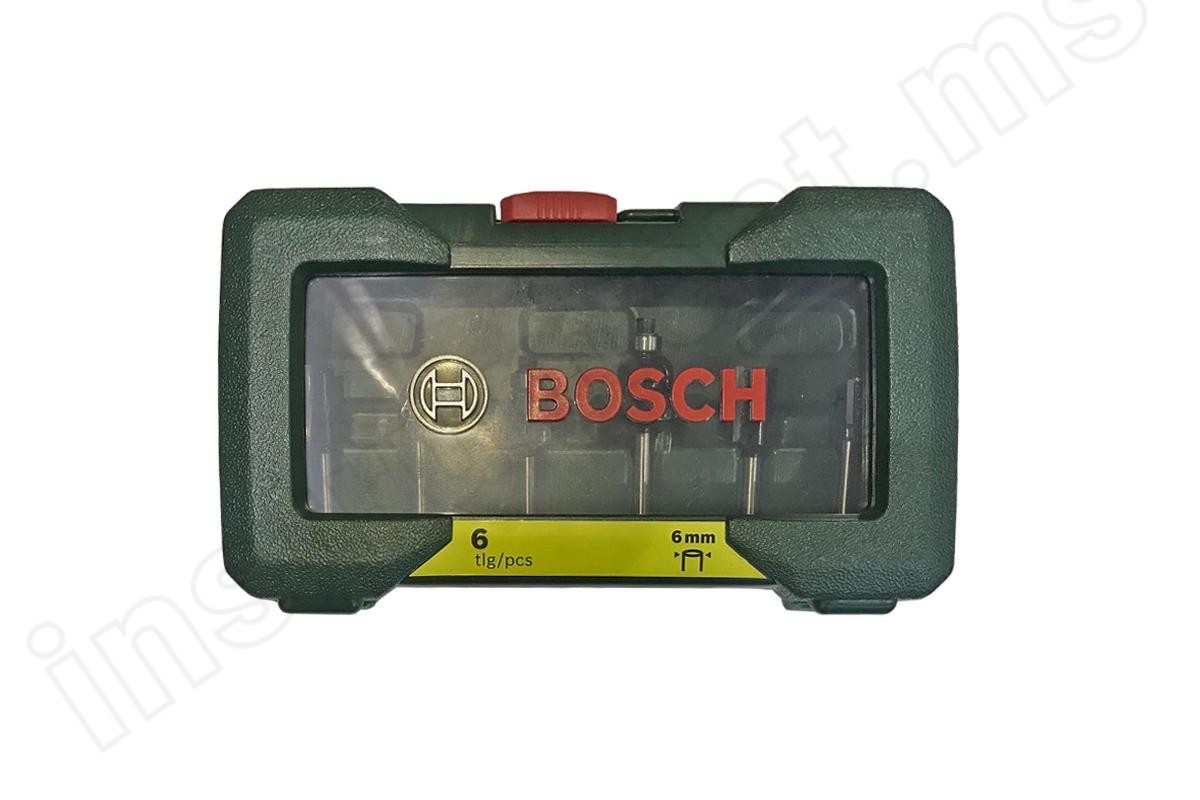 Набор фрез Bosch  6шт., хвостовик 6мм - фото 2